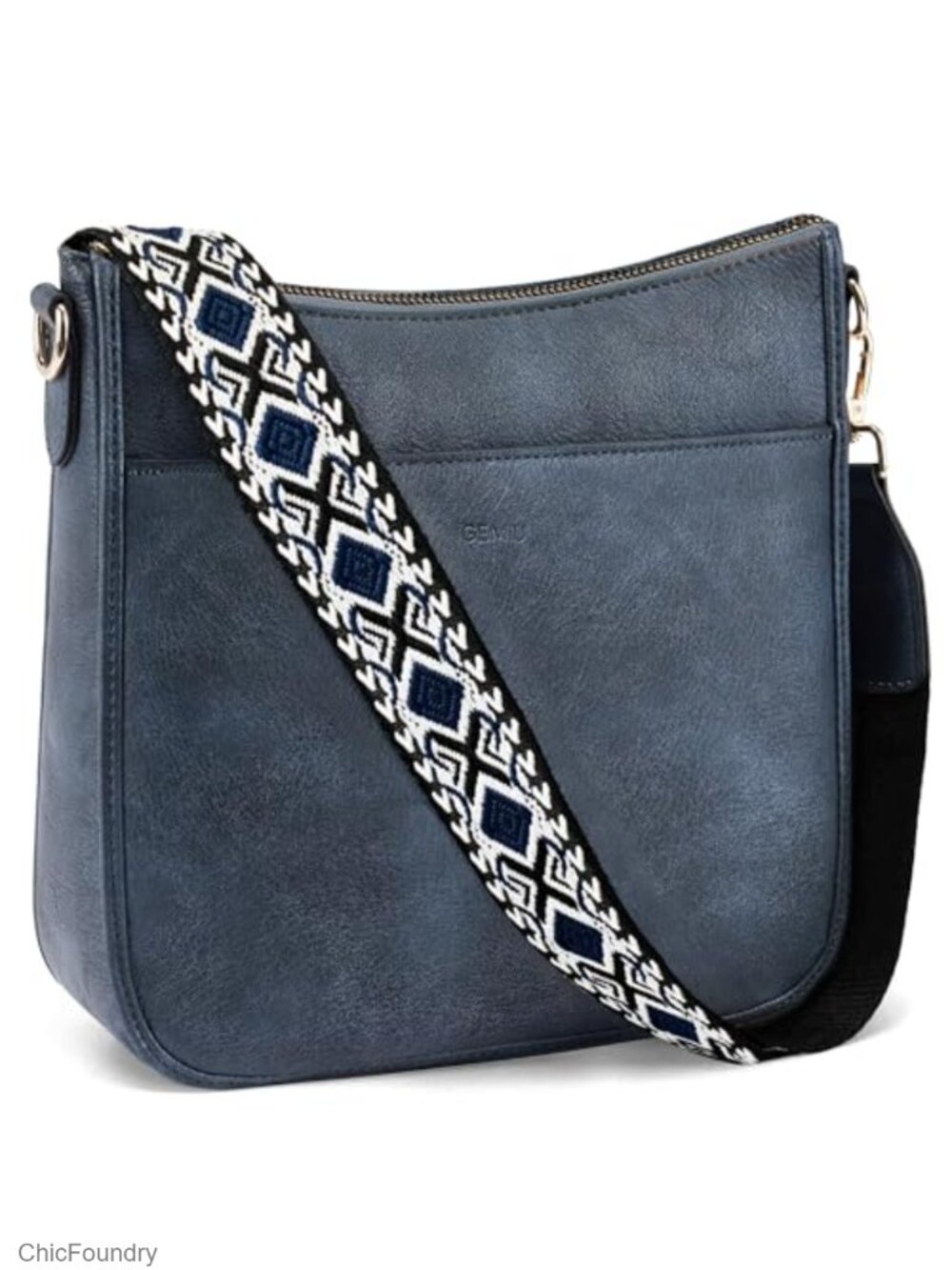 Medium Crossbody Purse for Women Vegan Leather Adjustable Strap